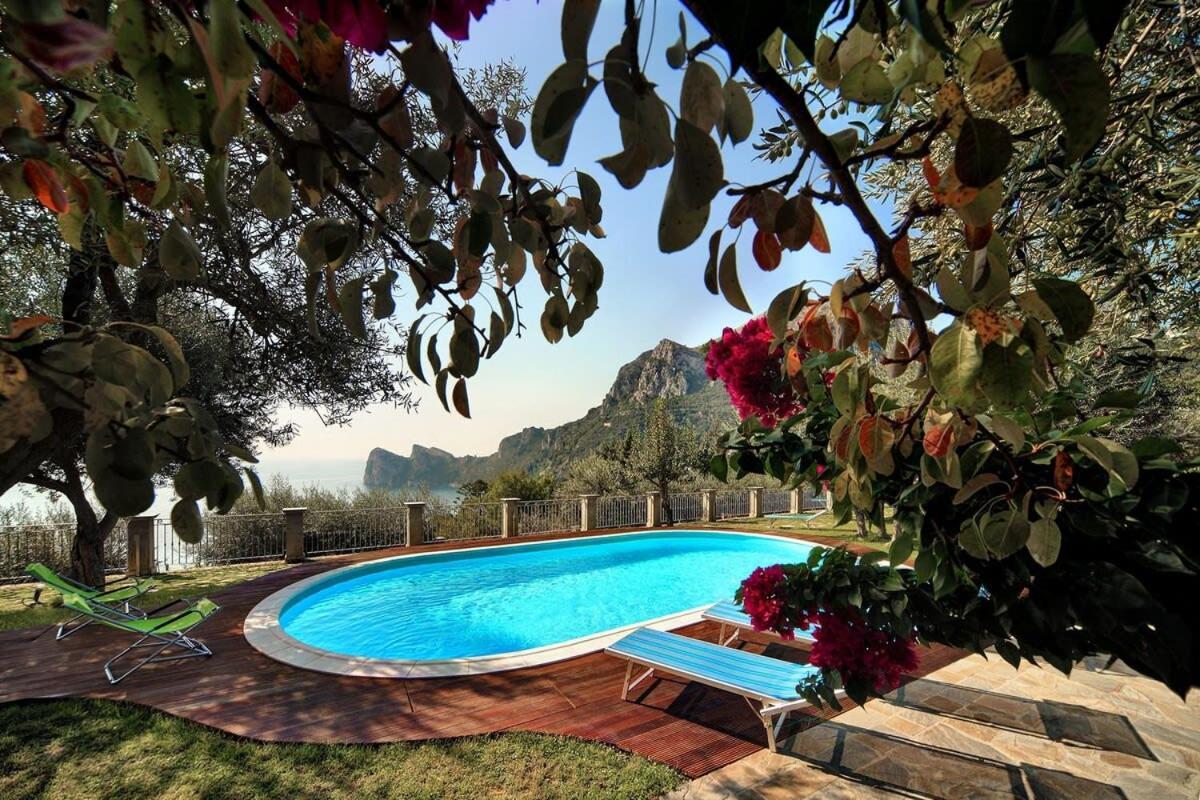 Relais Mamma Mia Sea Views Pool & Terraces Vila Massa Lubrense Exterior foto